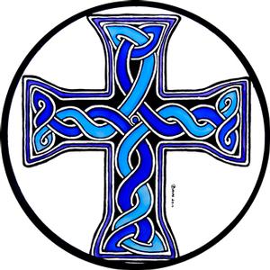 Donegal Cross Blue