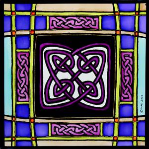Tartan Knot Mauve