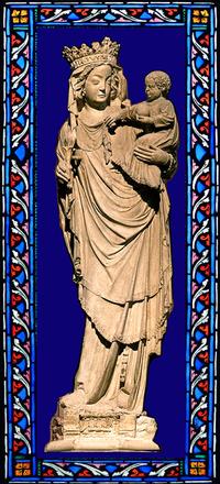 Madonna Statue