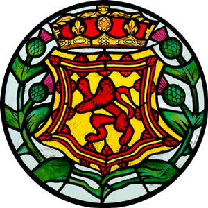 Scottish Lion and Thistles