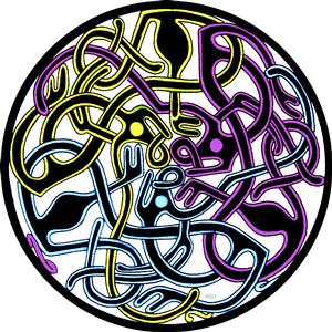 Viking Animal Trinity Purple