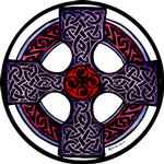 Celtic Cross Mauve