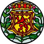 Scottish Lion and Thistles