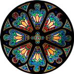 Tiffany Rose Window
